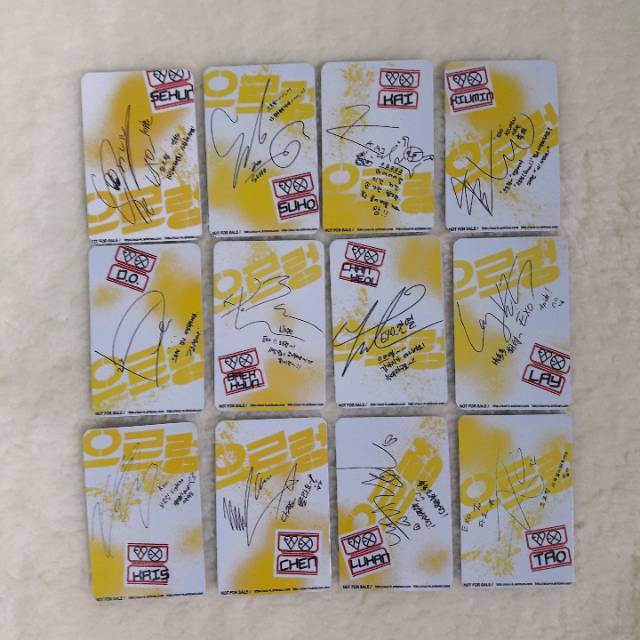PHOTOCARD EXO - GROWL | Shopee Singapore