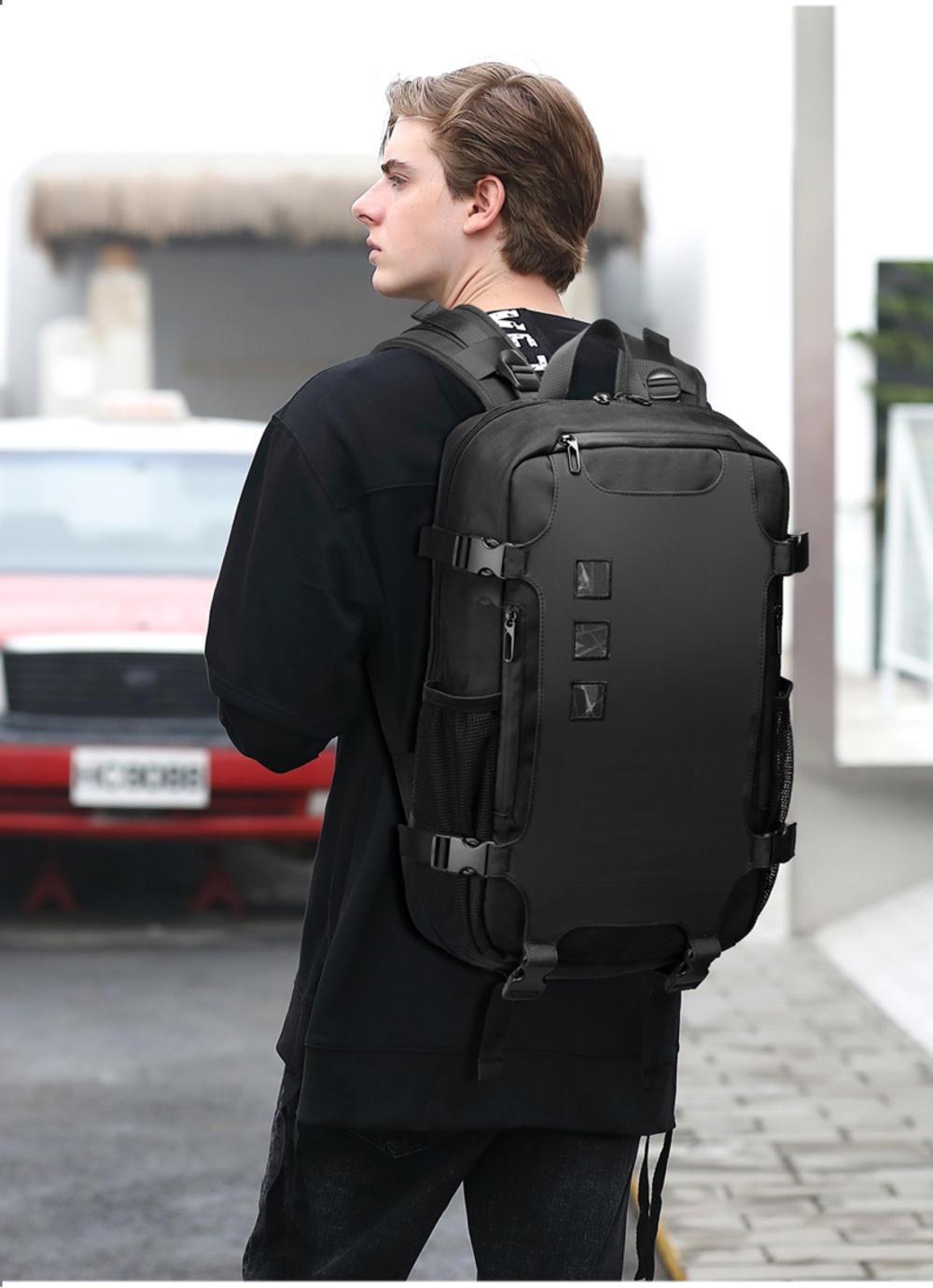 P&D Backpack Men 18L 15.6 inch Laptop Bag USB Charging Teenager ...