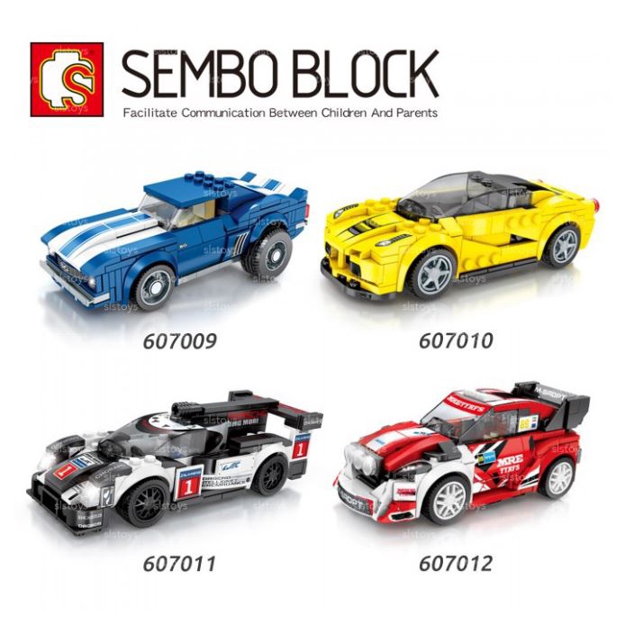 Sembo Block Famous Sport Car Shopee Singapore