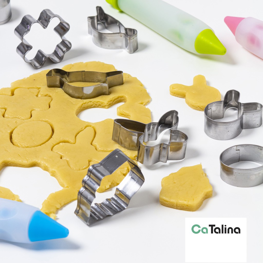 CaTalina Pen Pastry Dekorasi Kue / Pen Penghias Kue + Cookie Cutter - Gambar 4