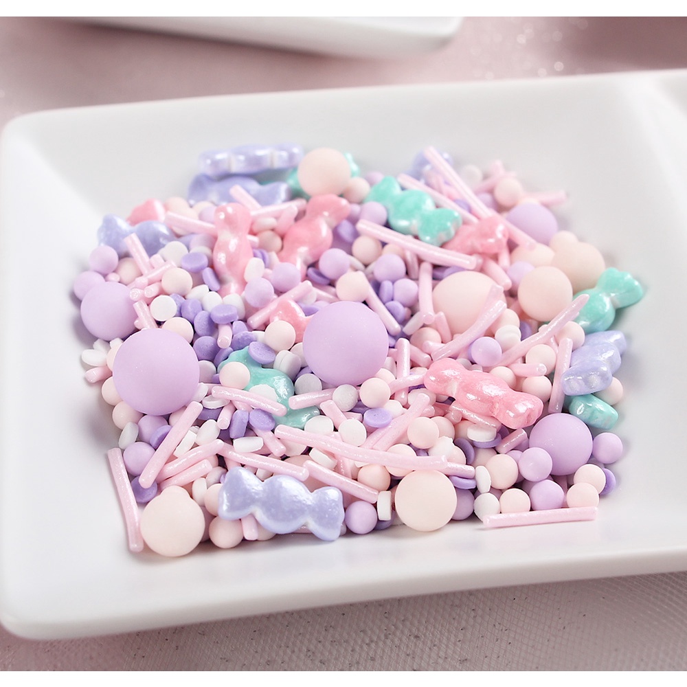 🇸🇬 50g / 50ml sprinkles dragees cupcake decoration sugar pearls ...