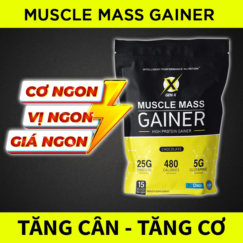 Gen-x Muscle Mass Gainer 750g | Shopee Singapore