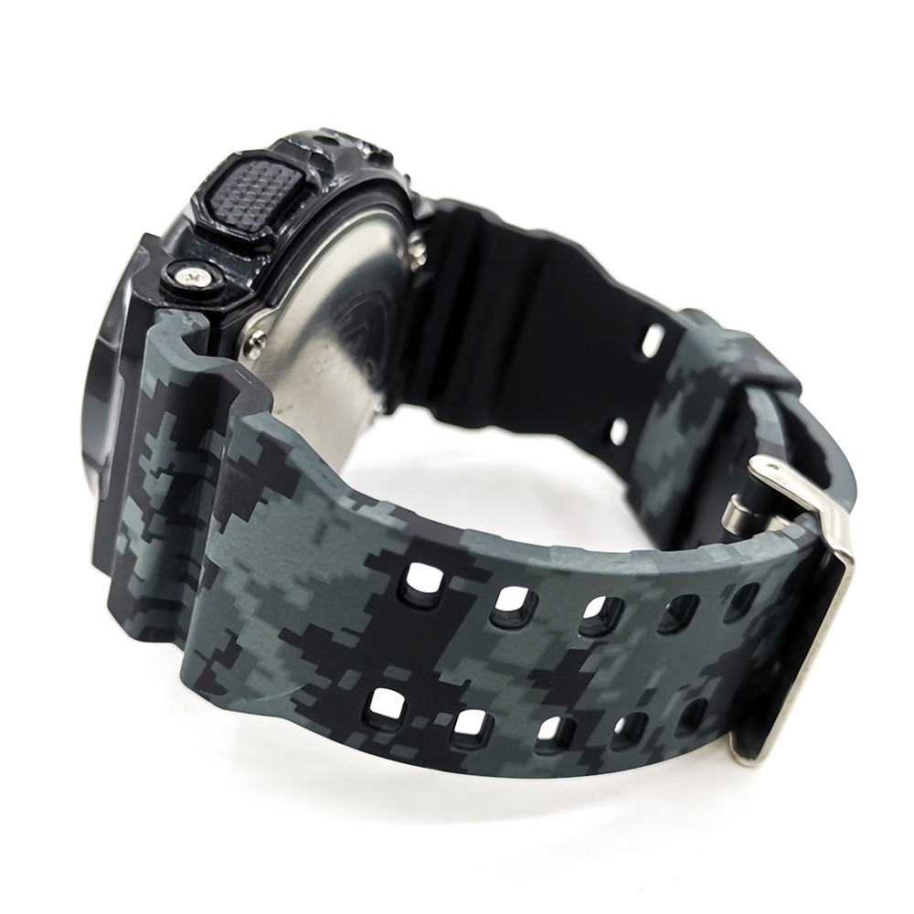 16mm Camouflage Rubber Watch Band Sprot Watch Strap for Casio G-shock GA  GLS GD 110 100 120 GW-8900 GSL-8900 GSL-100 GA-300 | Shopee Singapore