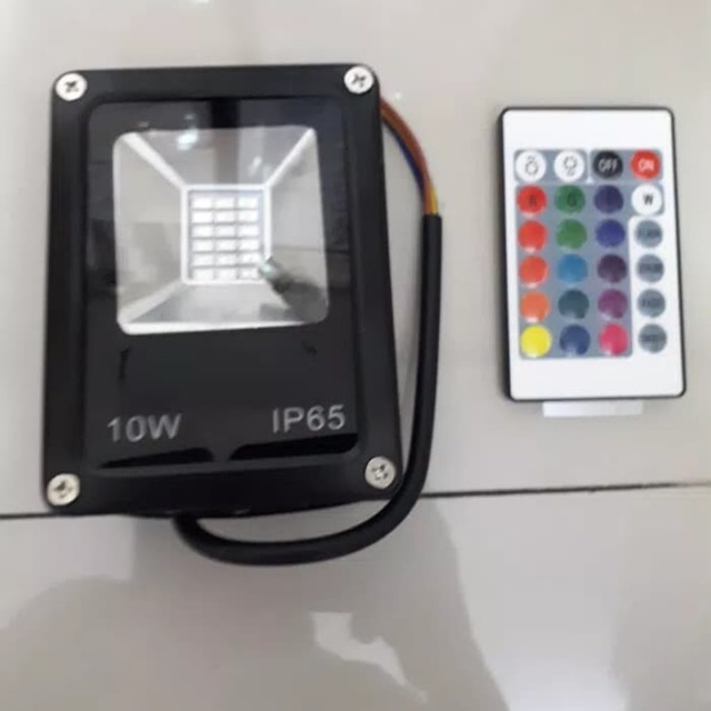 10 Watt RGB Colorful Led Spotlight | Shopee Singapore