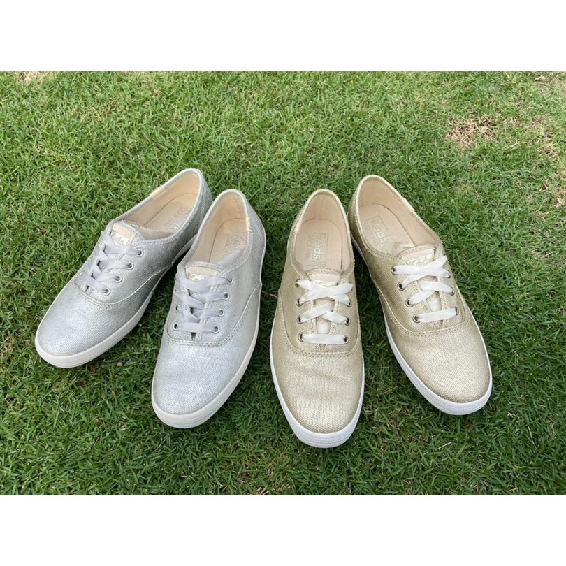 Keds champion sale metallic