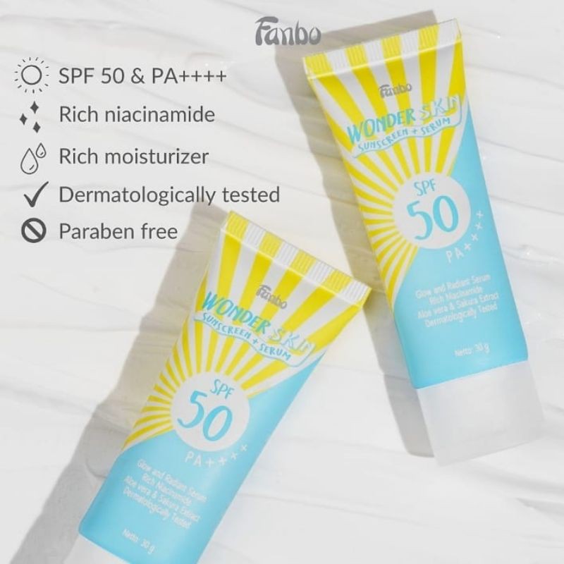 Fanbo sunscreen SPF 50 PA++++ 30gr | Shopee Singapore
