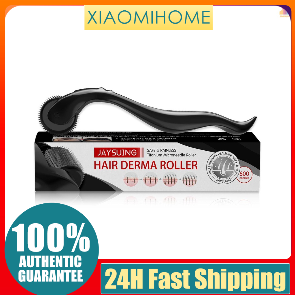 XI JAYSUING Hair Growth Roller Safe Painless Titanium Microneedle Roller Strong Root Nourish