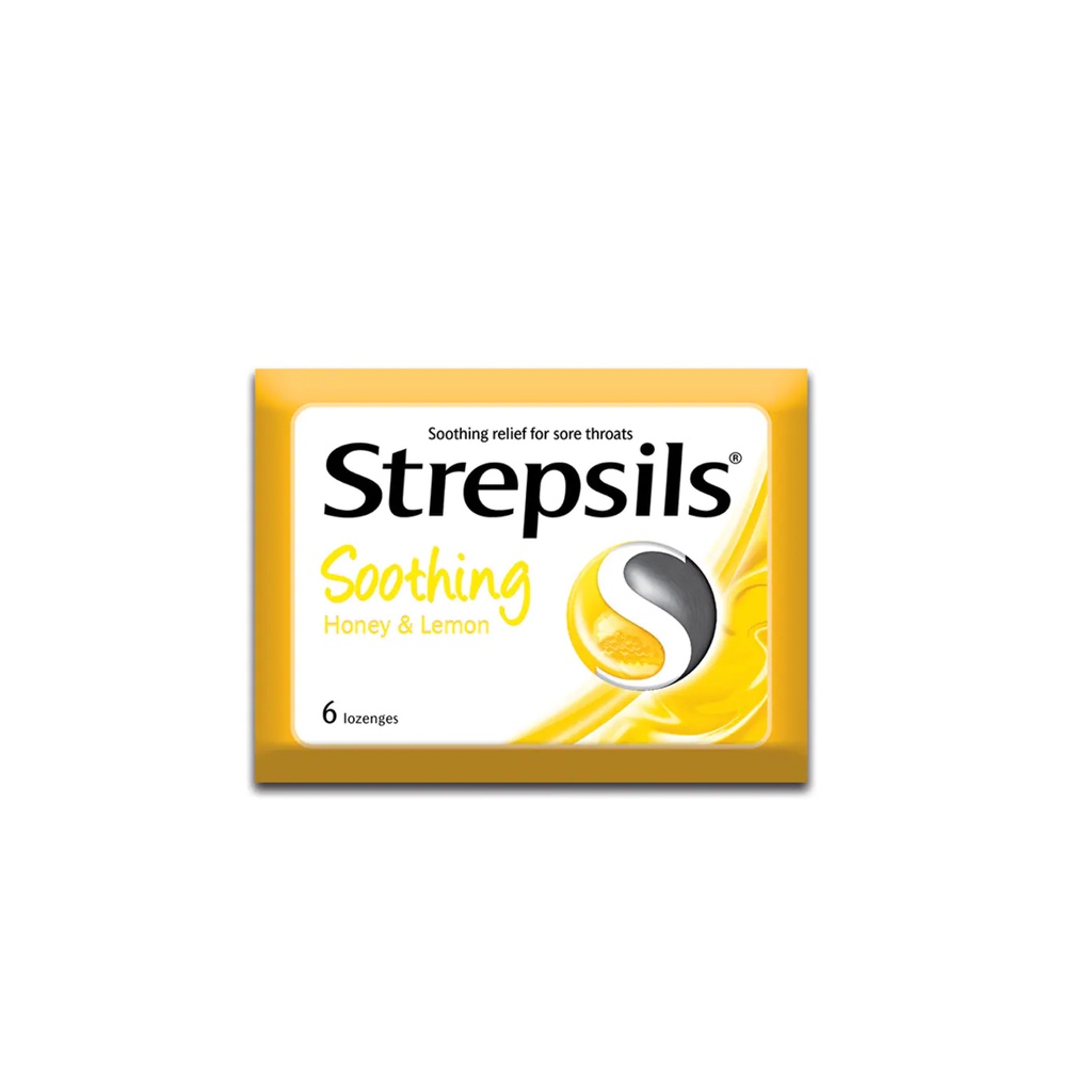 Strepsils Lozenges Soothing Relief For Sore Throat Soothing Honey