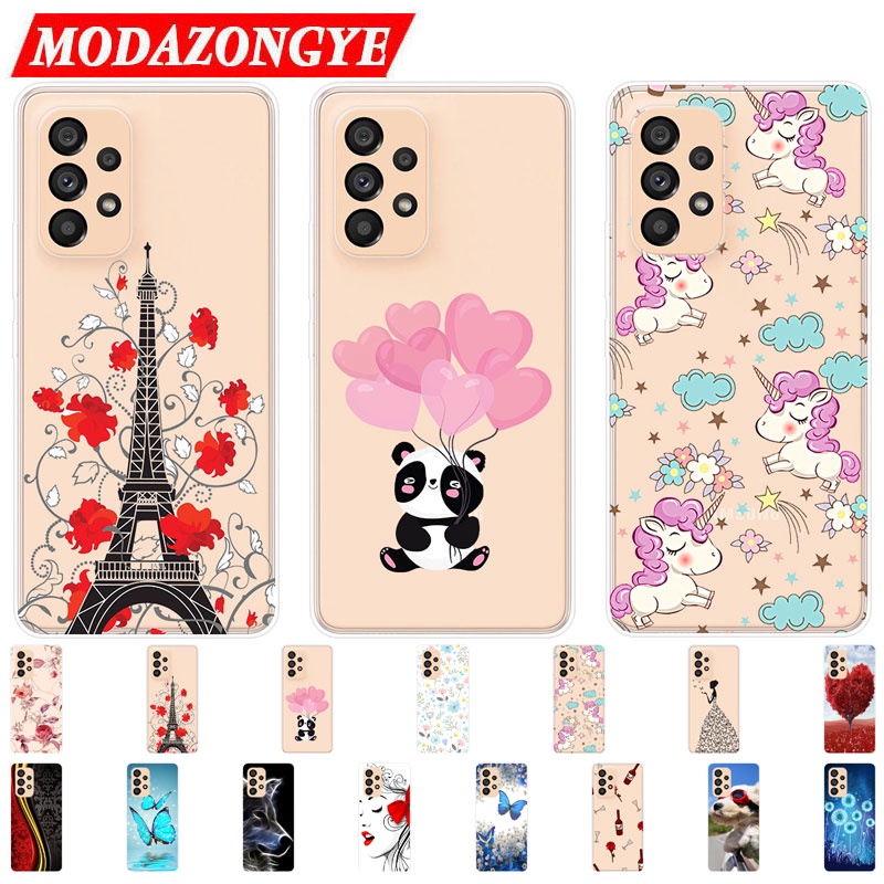 Samsung Galaxy A13 Case Silicone TPU Soft Cartoon Back Cover Galaxy A13 Casing Protective Cover