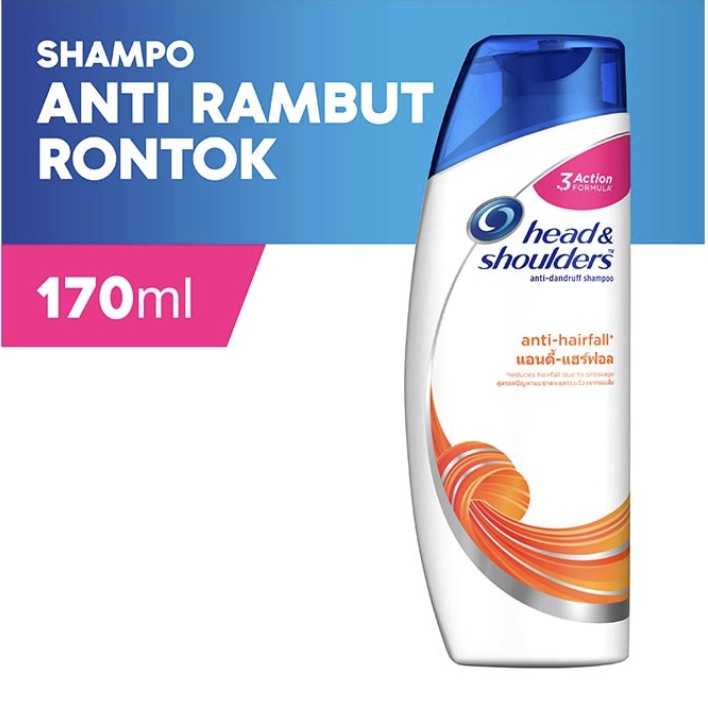 Head & Shoulders Hairfall 170ml - Gambar 3