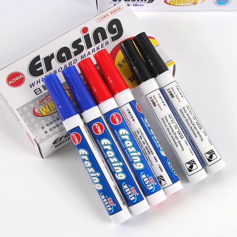🔥 SG READY STOCK🔥Bundle of 10pc White Board Marker Washable marker