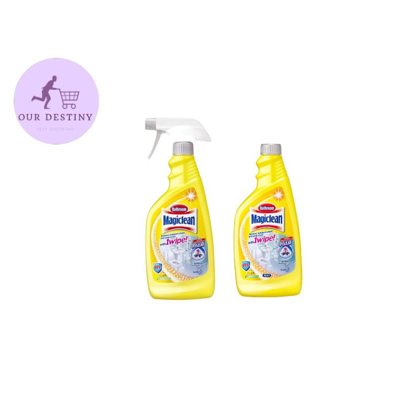 Magiclean Bathroom Cleaner 500ml ( Trigger / Refill ) | Shopee Singapore