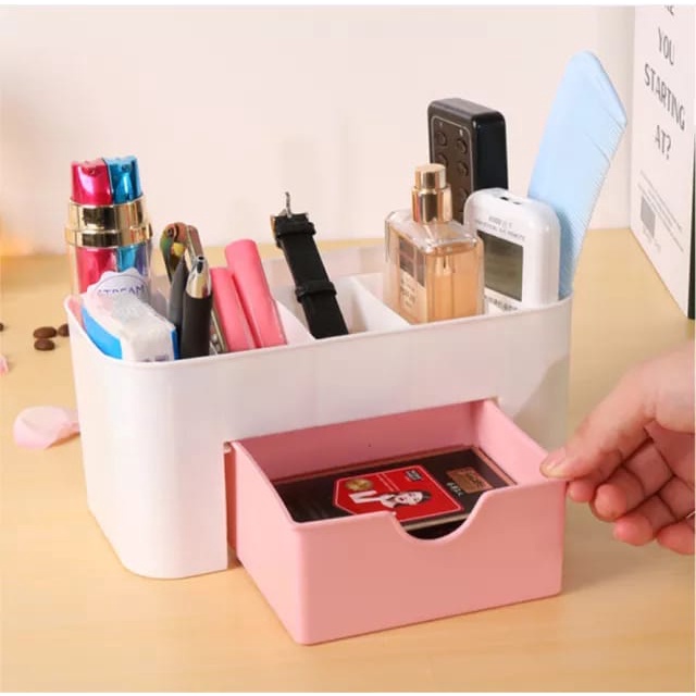 Dreamyhouse Rak Kosmetik Mini/Kotak Laci Make Up Serbaguna Murah - Gambar 4