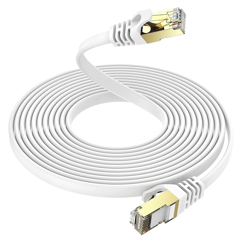 Cat 7 0.5M/1M/2M/3M/5M/10M/15M/20M/30M/40M/50M Gigabit Ethernet Lan ...