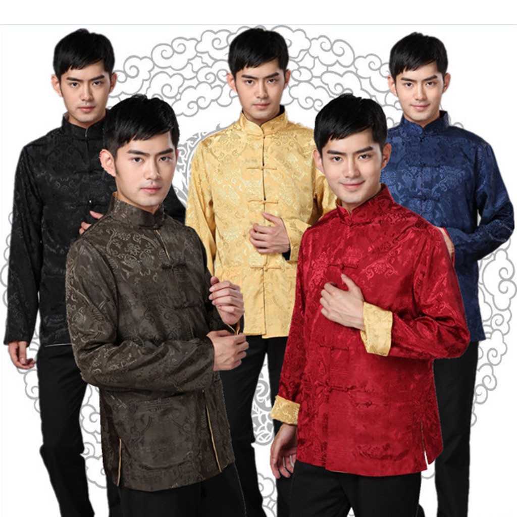 Cheongsam male on sale