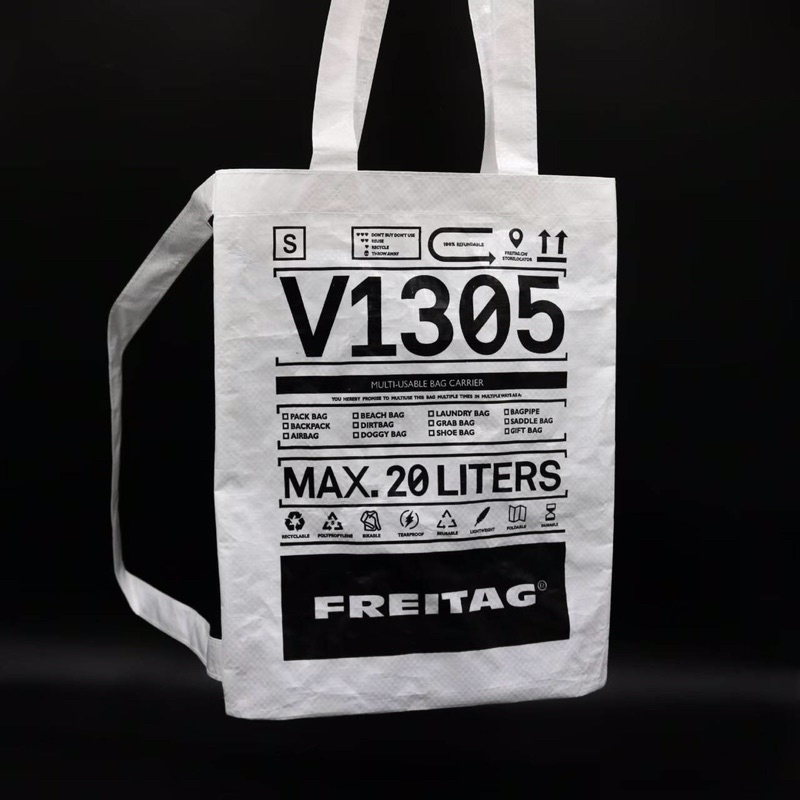 Freitag deals shopping bag