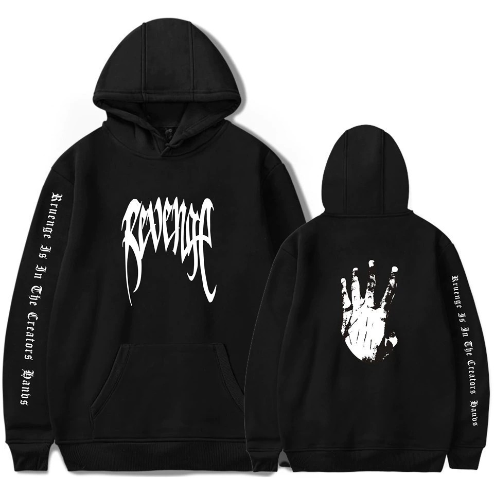 Xxxtentacion shirt Revenge Xxxtentacion Hoodies Rapper Hooded Pullover Hoodie Tops Hoodie Shopee Singapore