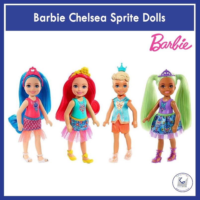 Barbie Chelsea Doll Sprite Series Mini 5 inch Dolls GJJ93 Shopee Singapore