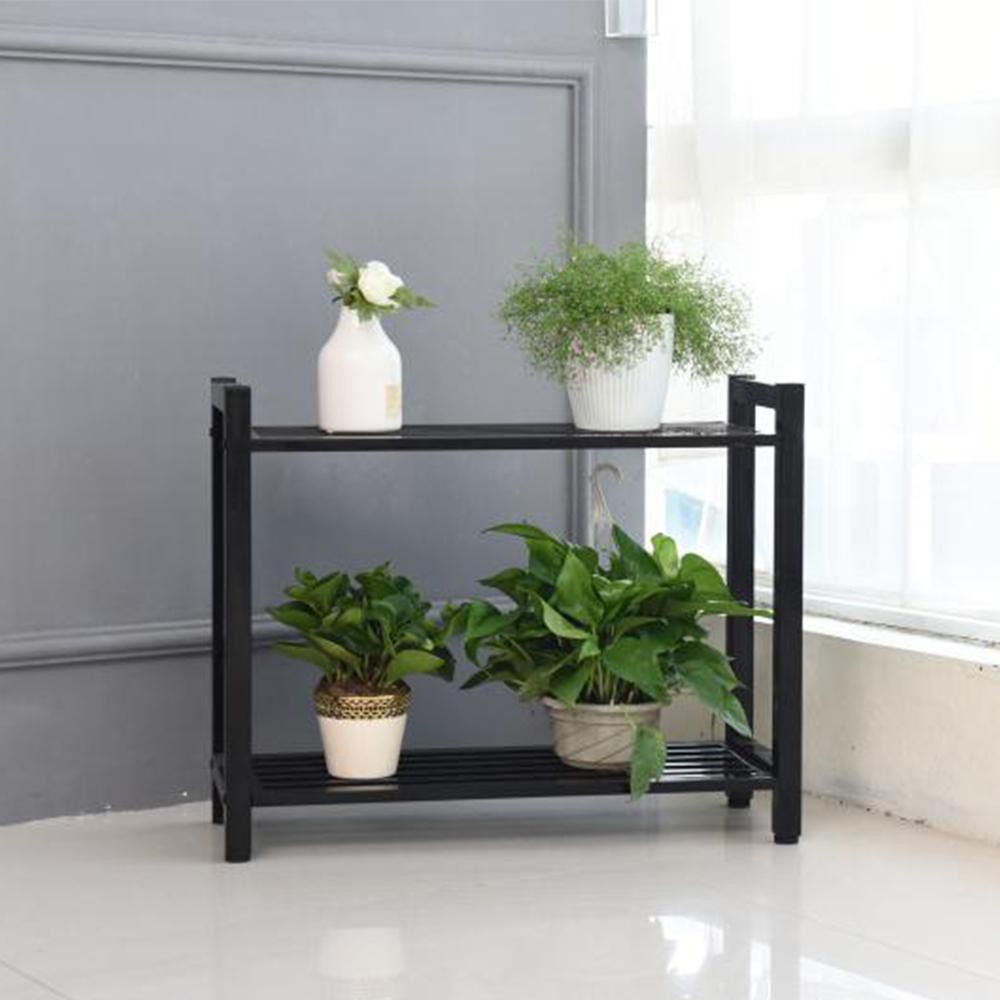 2 Steps Gardening Plant Rack (Black) | Shopee Singapore