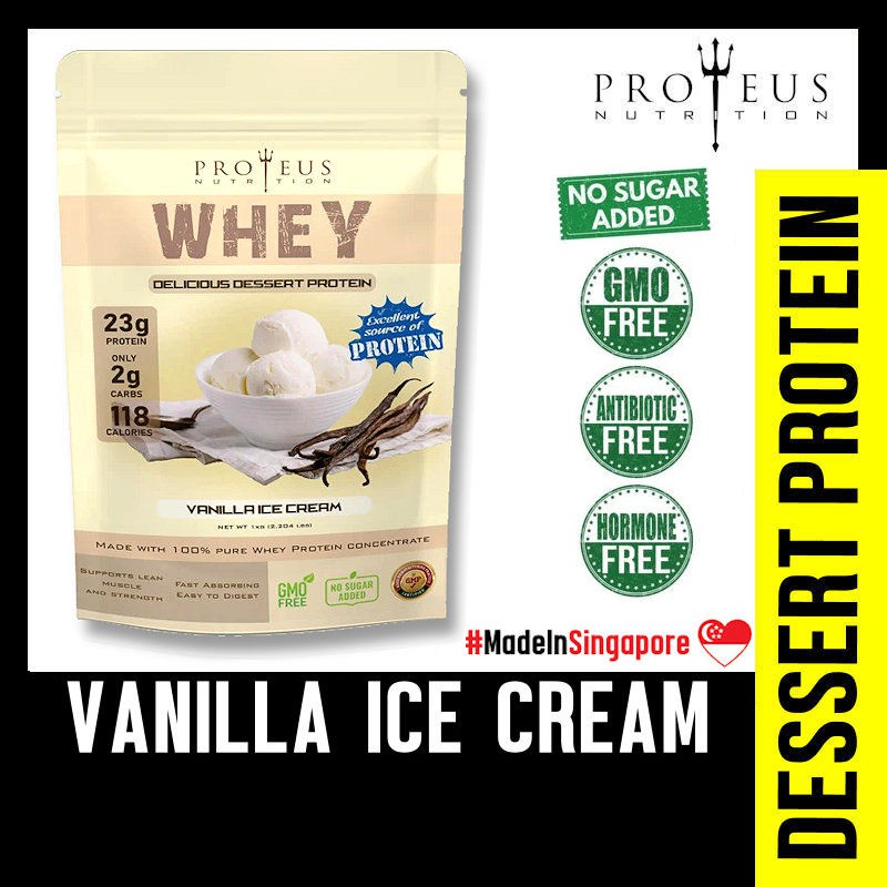 Vanilla Ice Cream  Best Tasting Whey Protein Isolate Powder