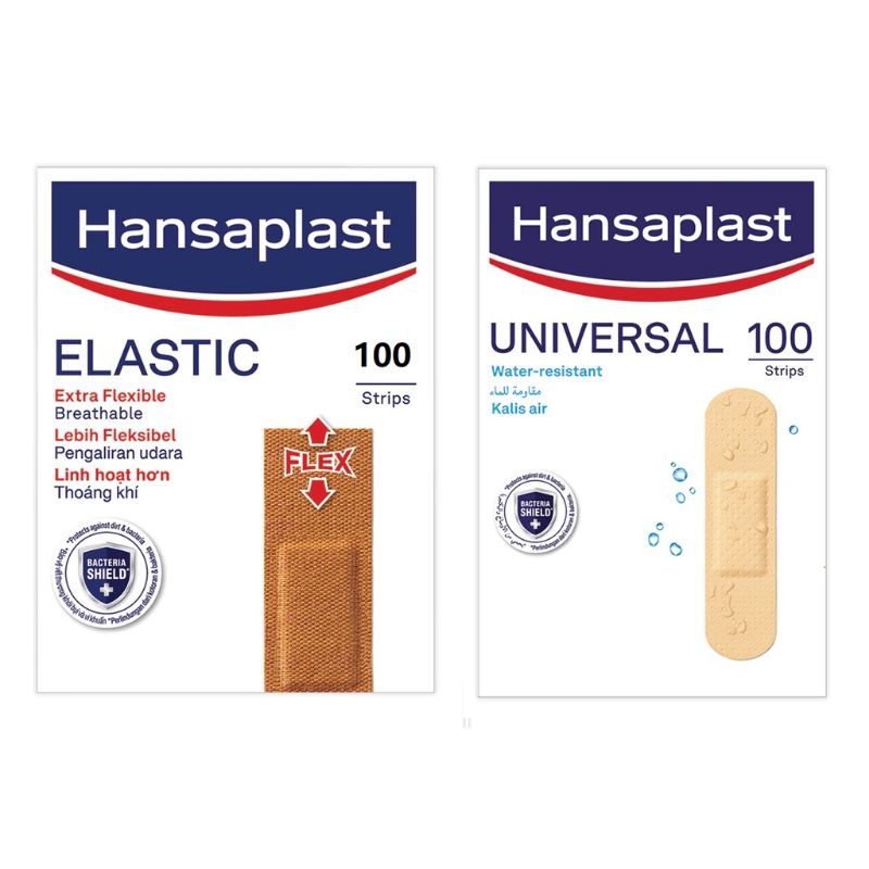 HANSAPLAST wound plasters 100 strips | Shopee Singapore