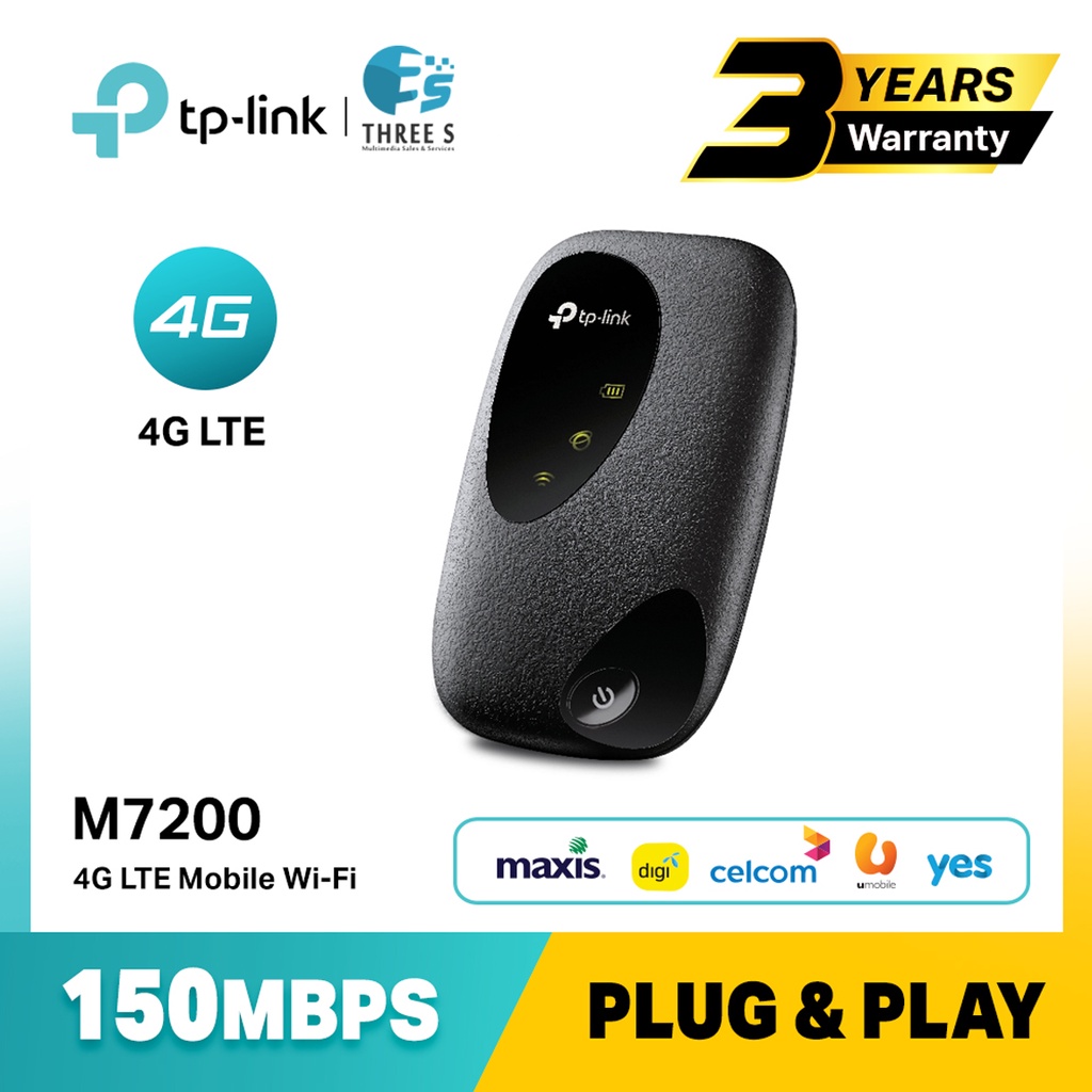 TP-LINK  Modem Portatile 4G M7200