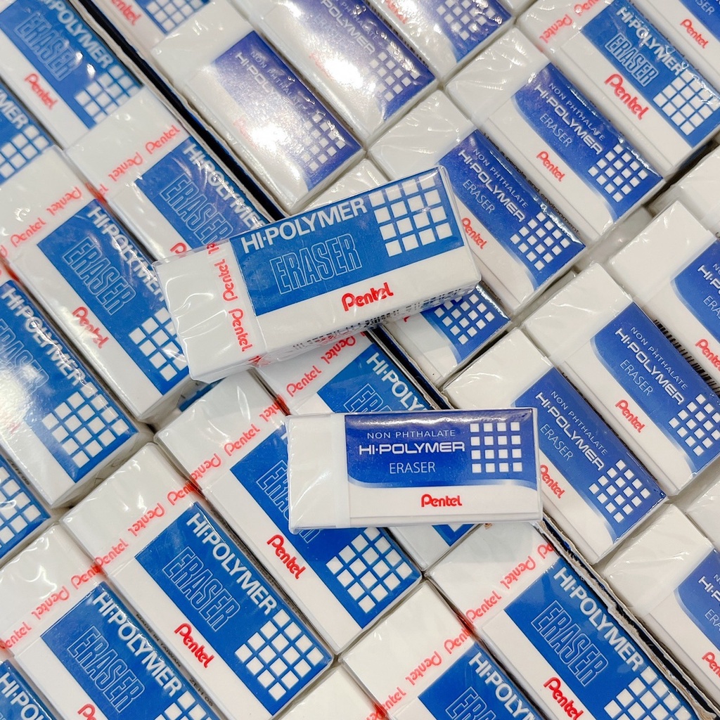 Pentel Pencil Eraser Model Hi-Polymer ZEH-03/ZEH-05 There Are 2 Sizes ...