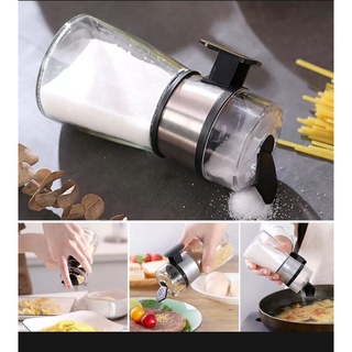 Push-type Dispenser Seasoning Box Rotary Sealed Salt Shaker Sugar