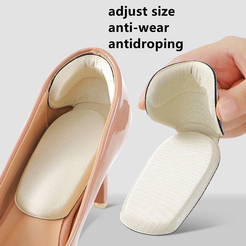Women Insoles for Shoe Back High Heels Liner Grips Inserts Soft Insole ...