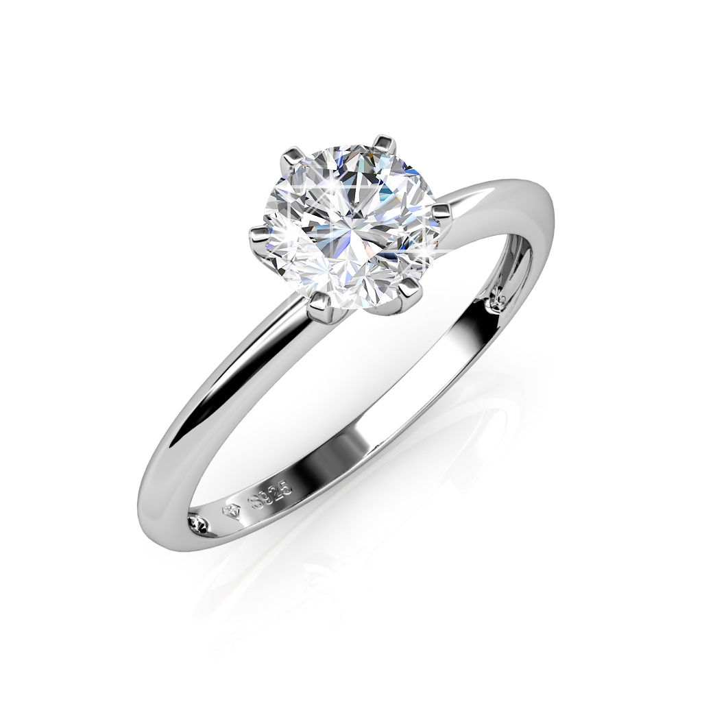 I Do Ring  - Made with Swarovski Crystals