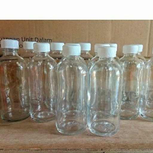 Laserin, 250ML Glass Bottle Screw CapPOLOS, Glass Water Bottle, Honey ...