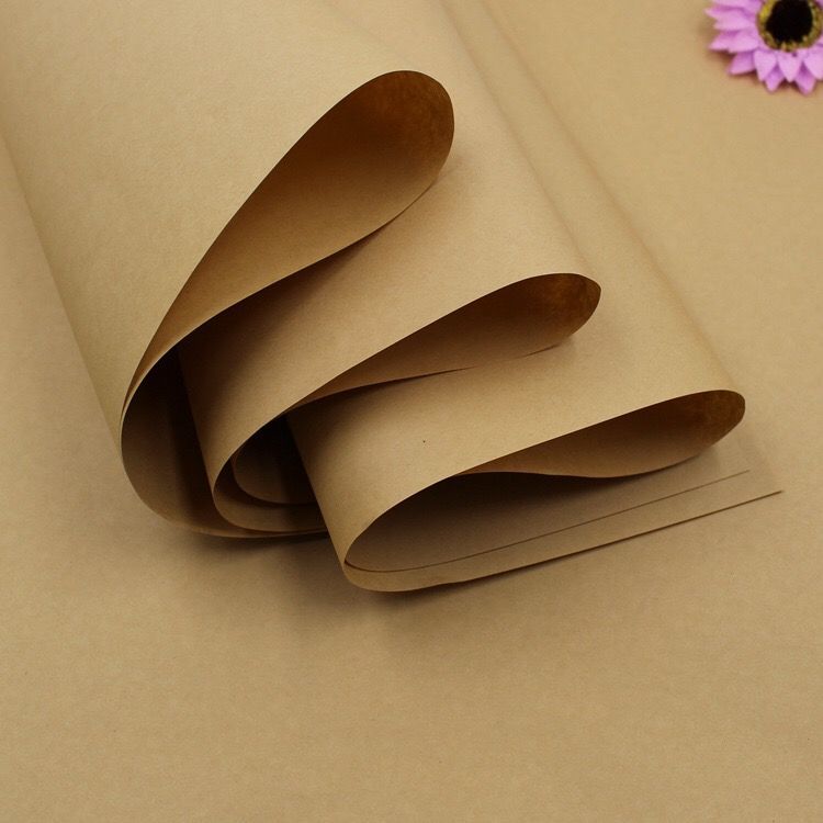 20PCS) KRAFT CRAFT BROWN Flower Wrapping Paper Bouquet Gift Florist Wrap  Wrapper Kertas Pembalut Bunga Hadiah Borong