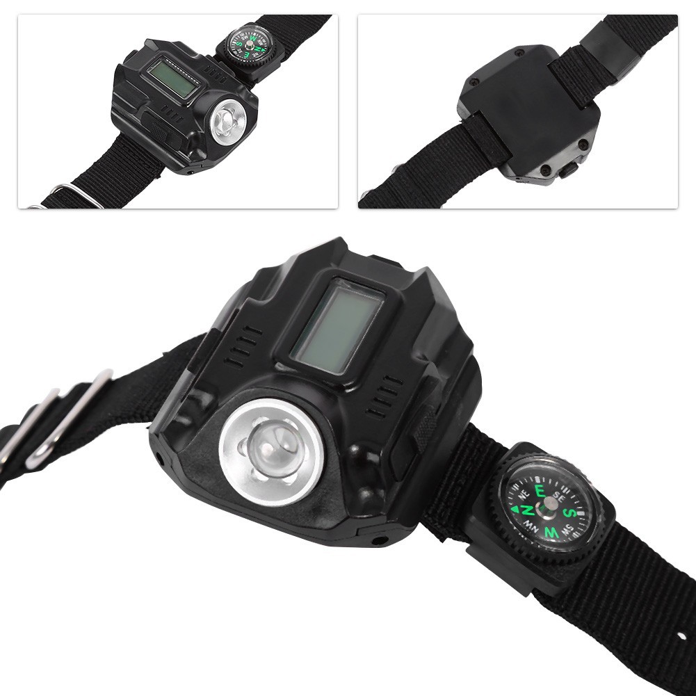 Wrist watch flashlight sale