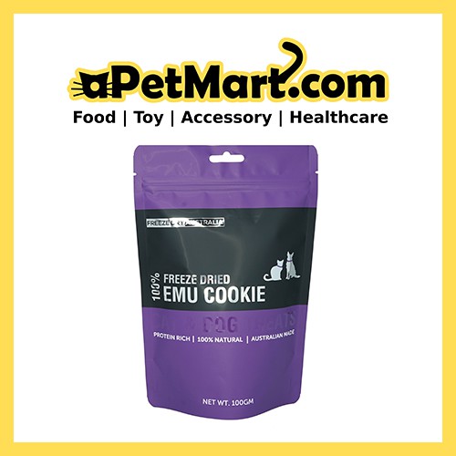 Freeze Dry Australia Emu Cookie 100g | Shopee Singapore