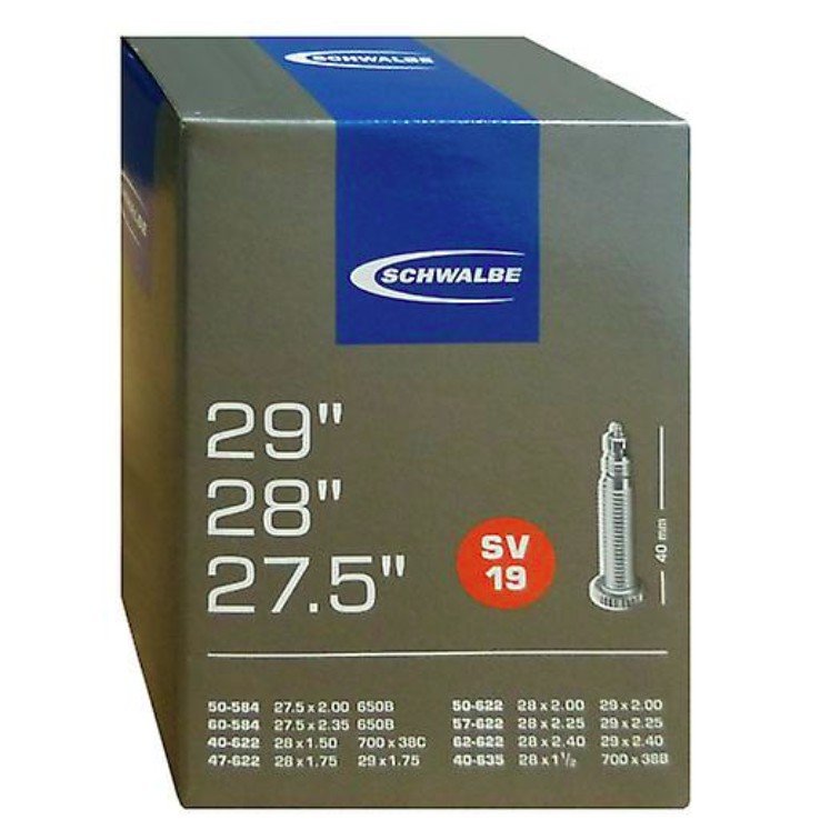 Schwalbe Air Plus Inner Tube 19AP 28 29 x 1.50 2.35 FV 40 mm SCHWALBE