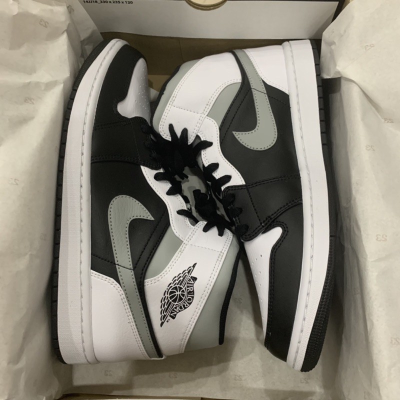 Aj mid white shadow hotsell