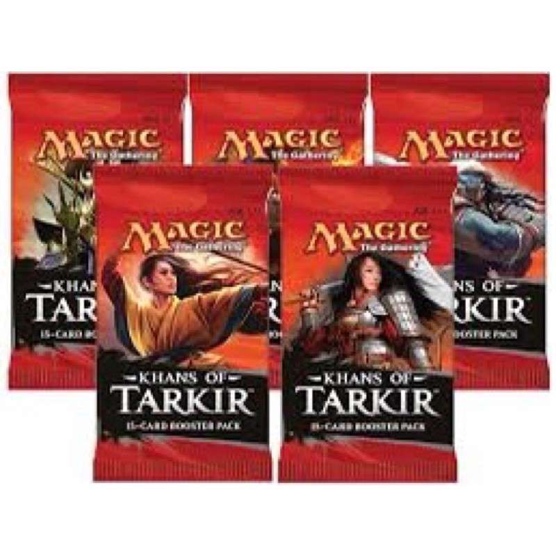 Magic the gathering - Mtg Khans of Tarkir Booster Pack | Shopee Singapore