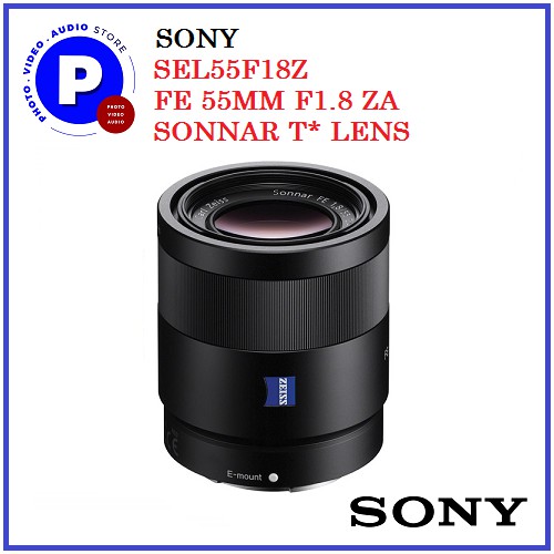 SONY SEL55F18Z FE 55MM F1.8 ZA SONNAR T* LENS | Shopee Singapore