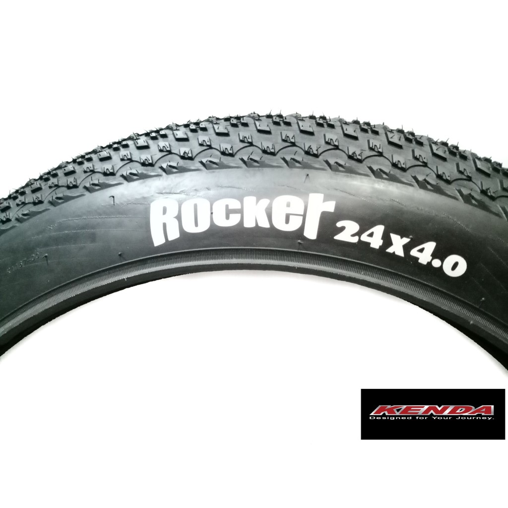 Kenda bicycle tire 24 x 4.0 Rocker Fatbike black Shopee Singapore