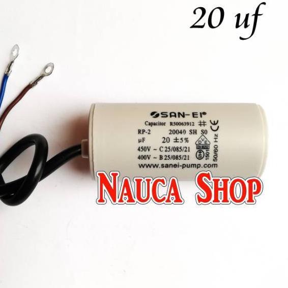 20 uf / 450 V SAN EI Capacitor / Round Capacitor / Water Pump