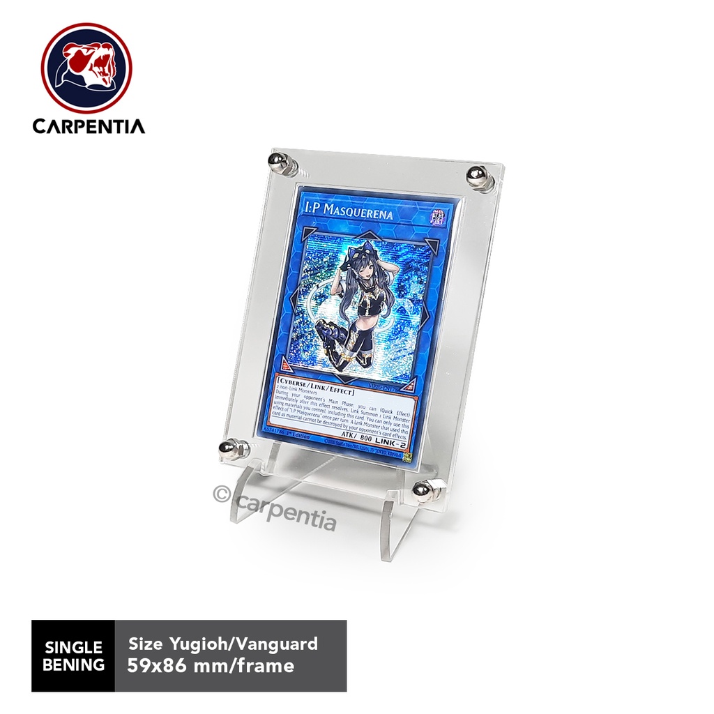 Carpentia Yugioh/Vanguard Acrylic Display Frame - Acrylic Card Stand -  Clear | Shopee Singapore
