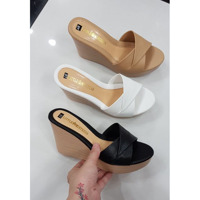 Wedges hot sale with heels