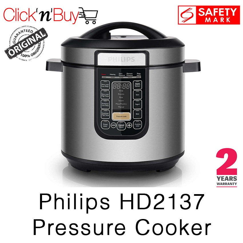 Philips HD2137 Pressure Cooker. Viva Collection AllInOne Pressure