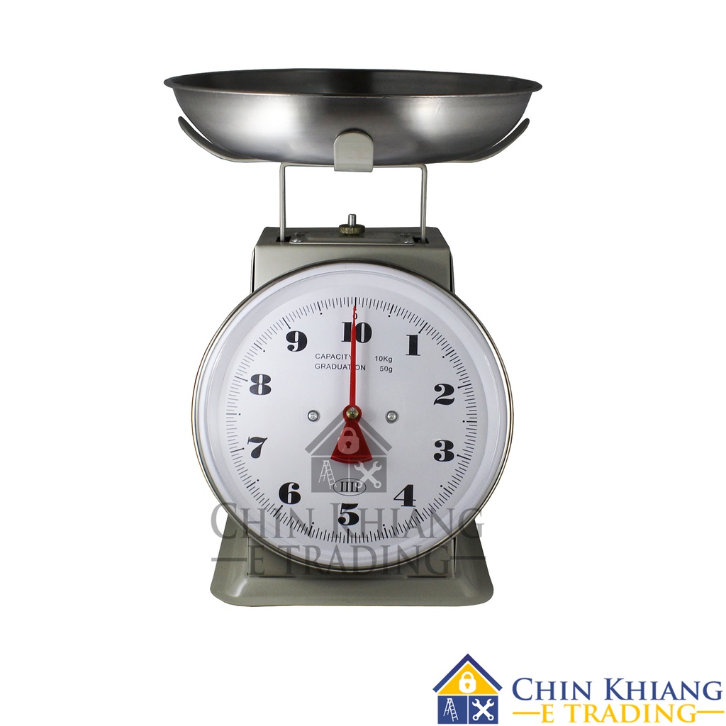 Scale Commercial Mechanical Weighing Scale Bowl Round 10kg 30kg