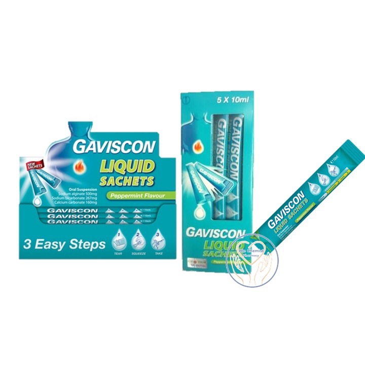 Gaviscon Liquid Sachets 10ml (5s&24s) Shopee Singapore