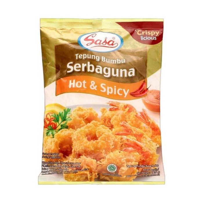 Sasa Tepung Bumbu Hot 225 Gr