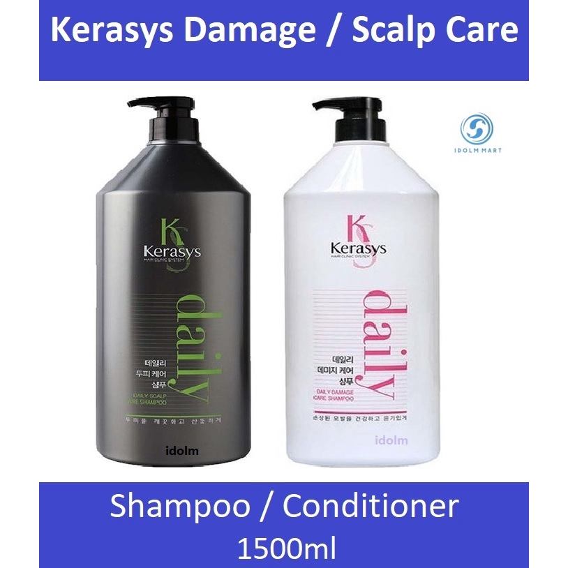 Kerasys Daily Damage / Scalp Care Shampoo/ Conditioner 1500ml
