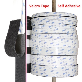 38mm Width Heavy Duty Velcro Tape Strong Self Adhesive Velcro Hook and Loop  Tape Fastener Sticky Home DIY 3Meters/Roll