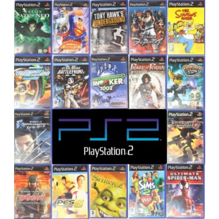 Playstation 2 all games clearance name