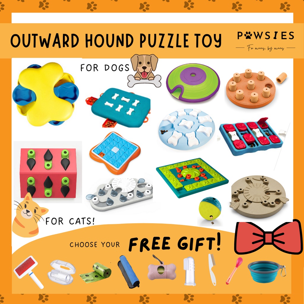 [FREE SHIPPING] Outward Hound Interactive Puzzle Toy Challenging hidden